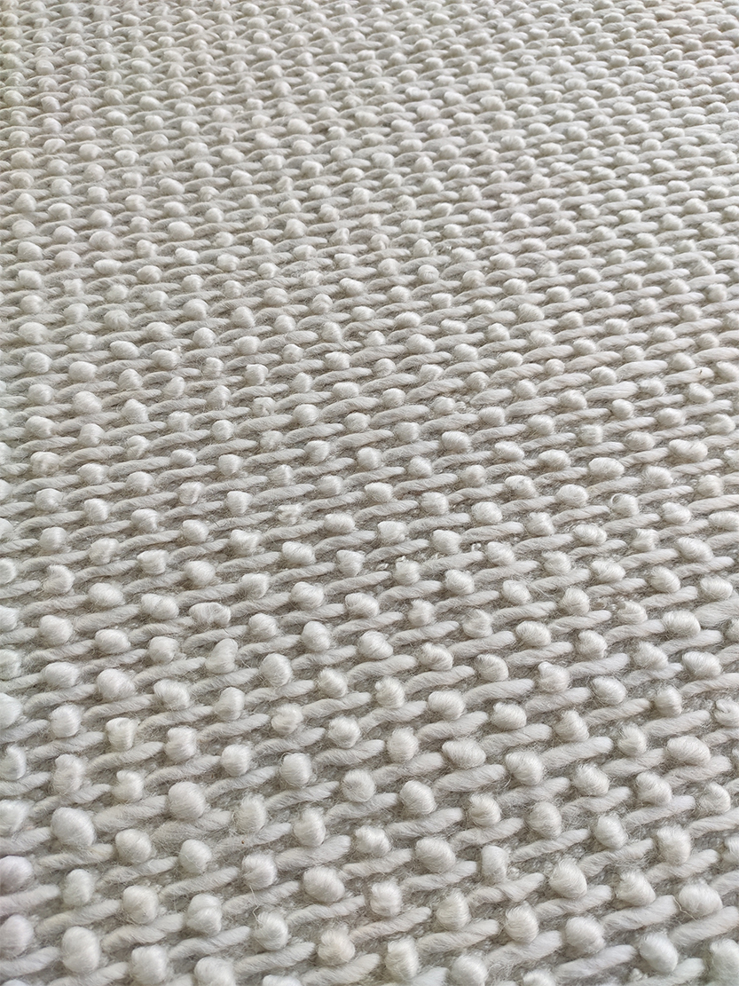0098.jpg Natural Color Polyester & Cotton Woven Rug - SR 046 (200x300cm) - Image 3