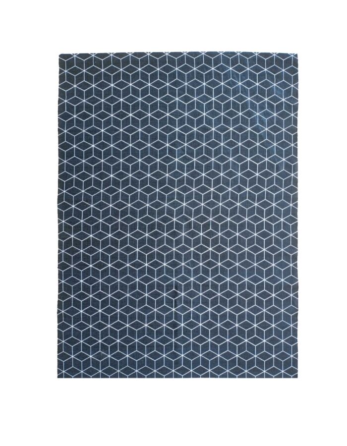Contemporary living room decor digital printed rug DD 017, 140x200cm, perfect for adding a modern and fresh design to your living space by Ramsha Carpets.