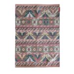 Modern living room decor digital printed rug DD-011, 80x120cm, designed to bring a contemporary feel and vibrant color to smaller living rooms by Ramsha Carpets.