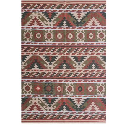 Modern guest room digital printed rug DD 014, 140x200cm, designed to add a fresh and stylish element to your guest room decor by Ramsha Carpets.