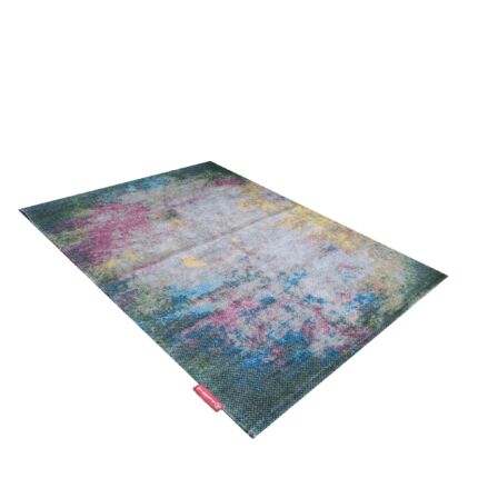 Modern home decor digital printed rug DD 010, 170x240cm, designed to bring a vibrant and contemporary feel to spacious room interiors by Ramsha Carpets.