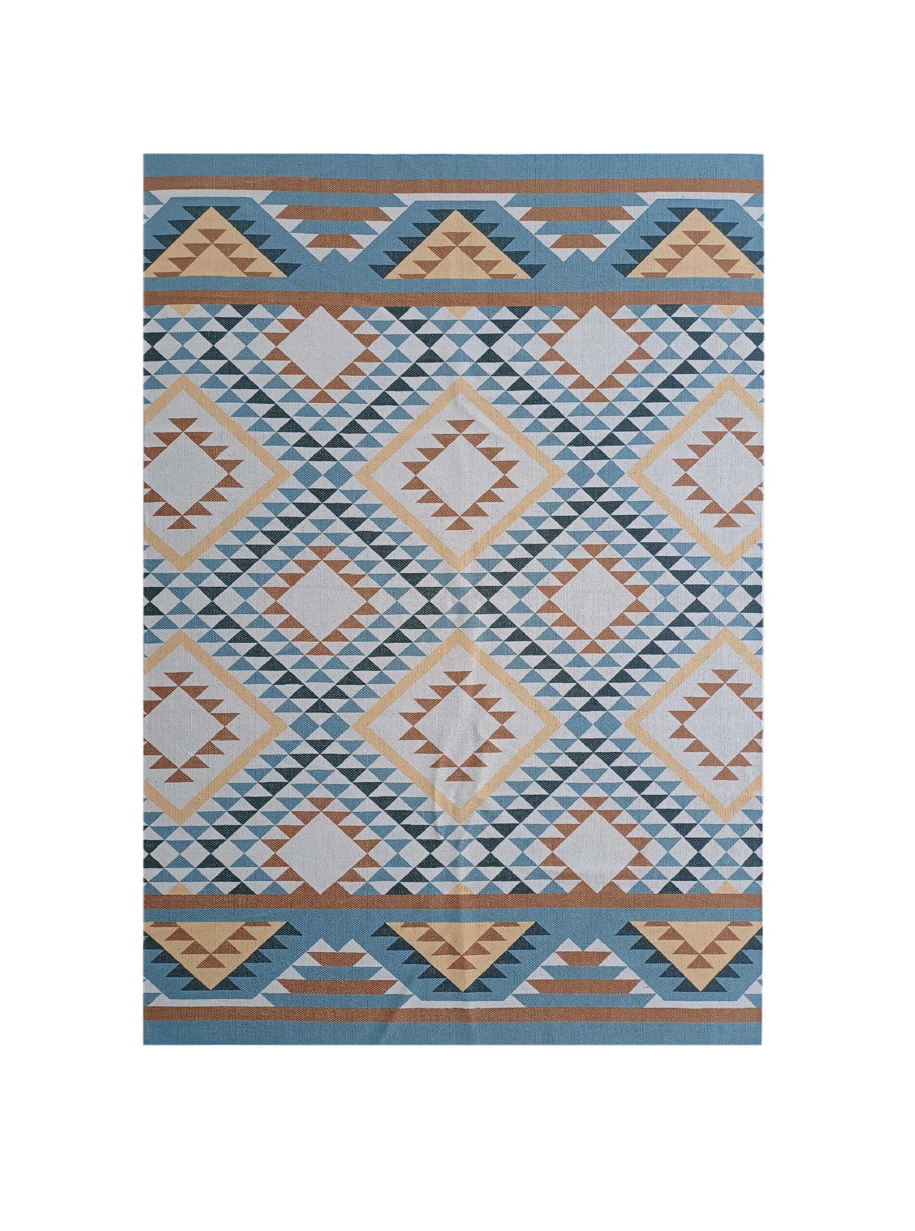 Chic Home Decor Digital Printed Rug DD 016 (140x200cm) for Modern Living by Ramsha Carpets Chic home decor digital printed rug DD 016, 140x200cm, perfect for infusing your space with a contemporary and stylish design by Ramsha Carpets.