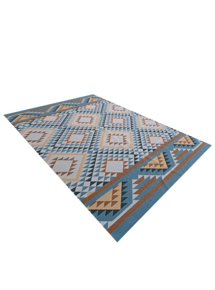Elegant home decor digital printed rug DD 016, 140x200cm, designed to add a touch of sophistication and style to your living space by Ramsha Carpets.