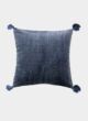 Blue & White Color Cotton Cushion with Filler - CS 236 (45x45cm) - Image 4