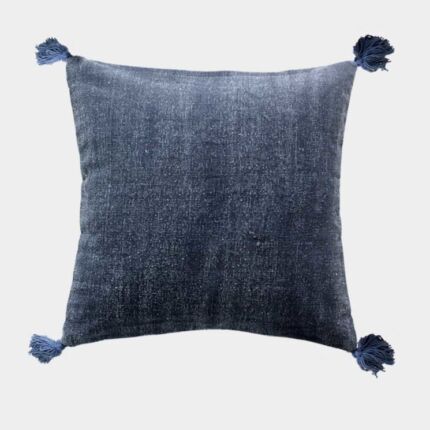 Blue cushion with tassel CS-239 by Ramsha Home