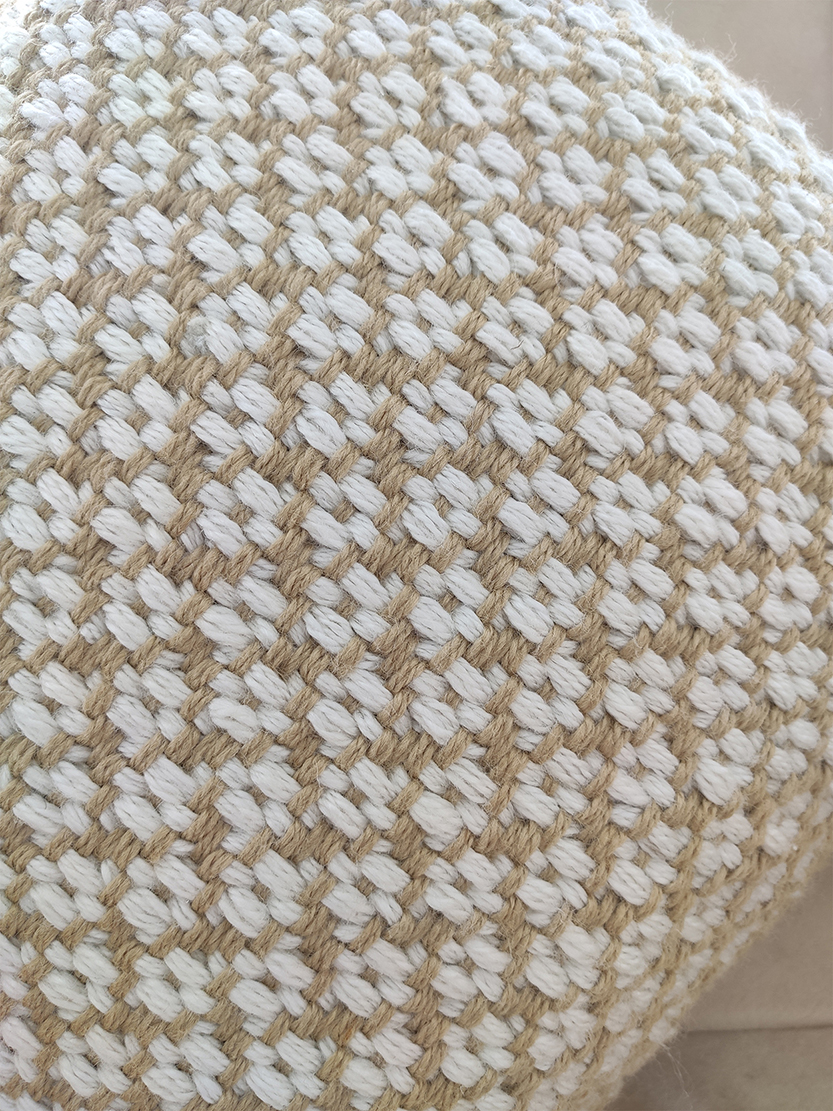 Playful Multi-Color Cushion CS-250: Modern Decor Accent Playful multi-color polyester cushion CS-250 with filler, adding charm to a modern playroom setting by Ramsha Home.