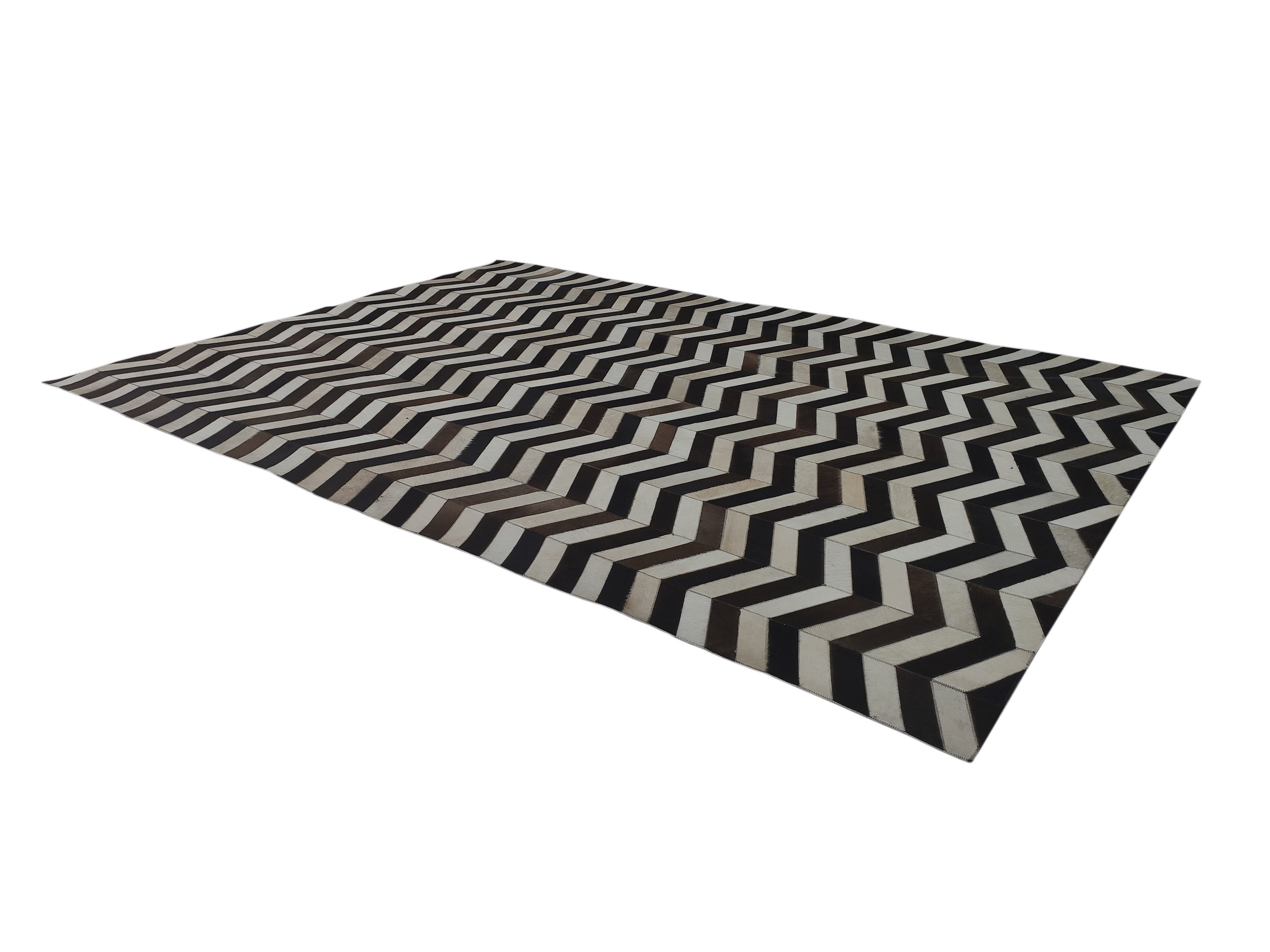 Coffee Color Leather Rug LR 003 - Stylish Choice for Drawing Room, 200x300cm Plush coffee leather rug LR 003 for drawing room decor, 200x300cm