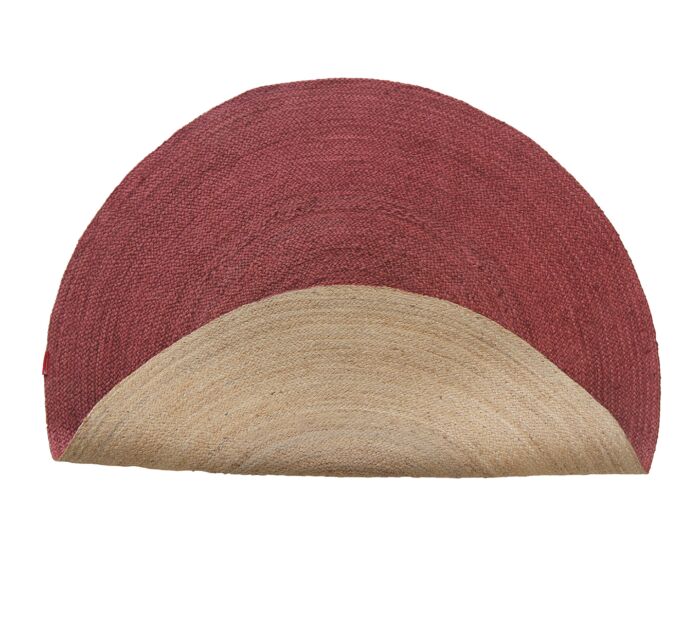Handmade Braided Jute Round Rug for Indoor Decor