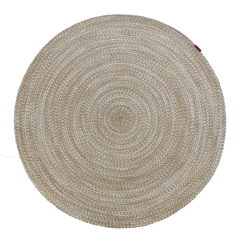Handmade Wool Round Floor Braided Rug - BR 051 (120cm) Amazing Handmade Wool Round Floor Braided Rug - BR 051 (150cm)