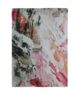 Modern 150x210cm digital printed rug, DD 030, featuring a sleek design for contemporary living room interiors by Ramsha Home.