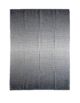 Chic 140x200cm digital printed rug, DD 007, with a black and white pattern designed to complement modern home decor by Ramsha Home.