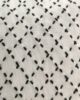 White & Blue Color Cotton Cushion with Filler for Couch, Sofa, Floor - CS 194 (45x45cm) - Image 3