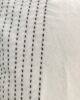 White & Blue Color Cotton Cushion with Filler for Couch, Sofa, Floor - CS 190 (45x45cm) - Image 3
