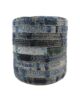 Floor Decor Pouf Blue Color - PF 082 (40x40x40cm)