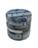 Floor Decor Pouf Blue Color - PF 082 (40x40x40cm) - الصورة 2