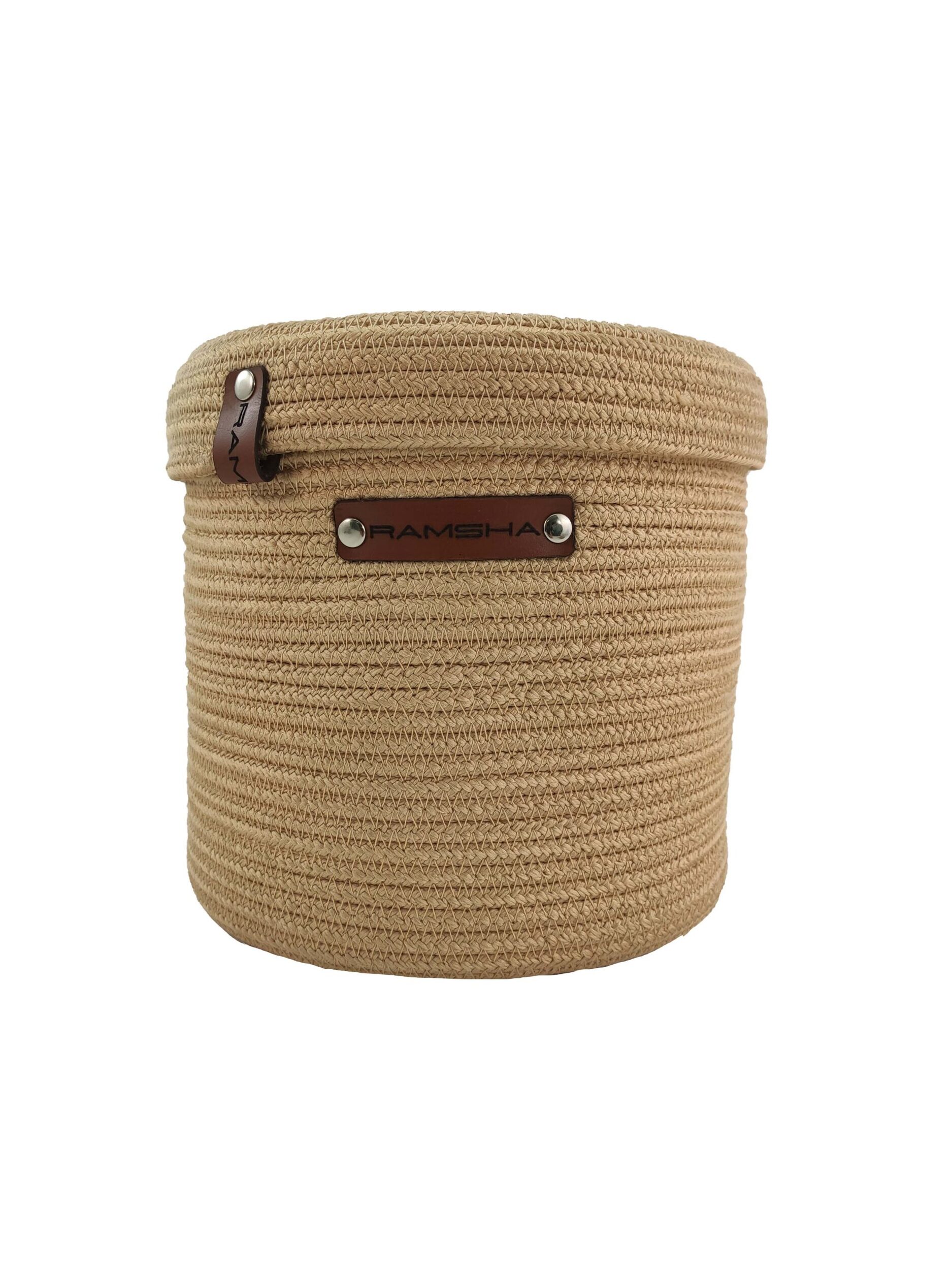 1673689930_IMG_20220322_155208-scaled Stunning Beige Handmade Basket with Lid - BS 002 (22x22cm)