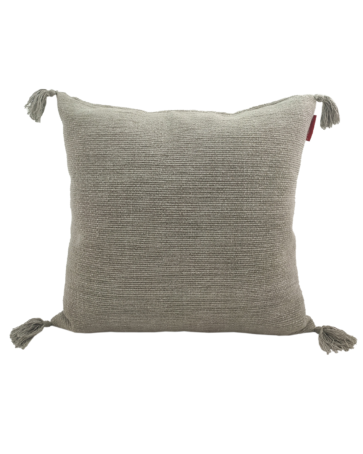 1673693446_IMG_20220702_151429 Grey Cotton Cushion with Filler for Window Seat, Bed, and Floor - CS 156 (45x45cm) - Image 1