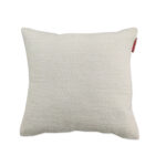 White Color Cotton Cushion with Filler for Cafe, Window Seat, Floor - CS 203 (45x45cm)