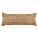 Natural Color Jute Cushion with Filler for Couch, Floor, Car - CS 205 (30x90cm)
