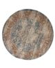 Luxurious Handmade Multi Color Jute & Pet Yarn Entryway Round Braided Rug - BR 023 (150cm)