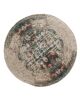 Luxurious Handmade Multi Color Jute & Pet Yarn Round Braided Rug - BR 024 (150cm)