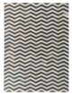 Coffee color leather rug LR 003 for drawing room decor, 170x240cm