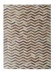 Modern tan entryway leather rug LR 003, 170x240cm