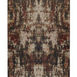 Stunning Handmade Multi Color Jute & Pet Yarn Printed Braided Rug - BR 027 (170x240cm)