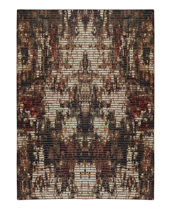 Stunning Handmade Multi Color Jute & Pet Yarn Printed Braided Rug - BR 027 (170x240cm)