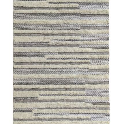 Natural Color Wool Decorative Area Woven Rug - SR 053 (170x240cm)