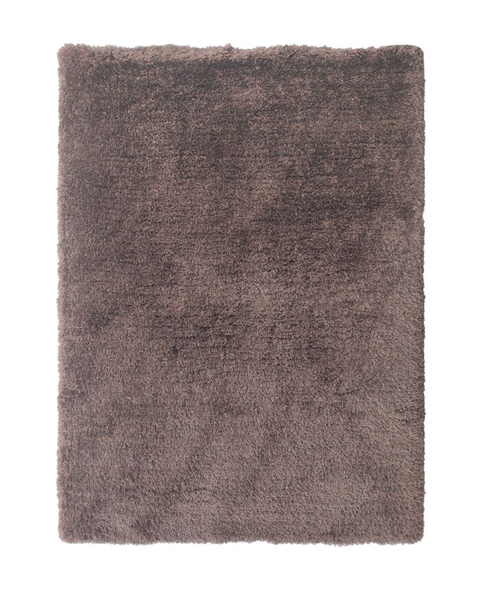 Luxurious brown shaggy rug MPS 04 for living room, 200x300cm