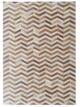 Modern tan entryway leather rug LR 003, 200x300cm