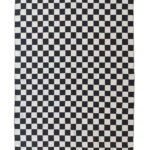 Black & White Decorative Woven Rug - WR 029 (200x300cm)