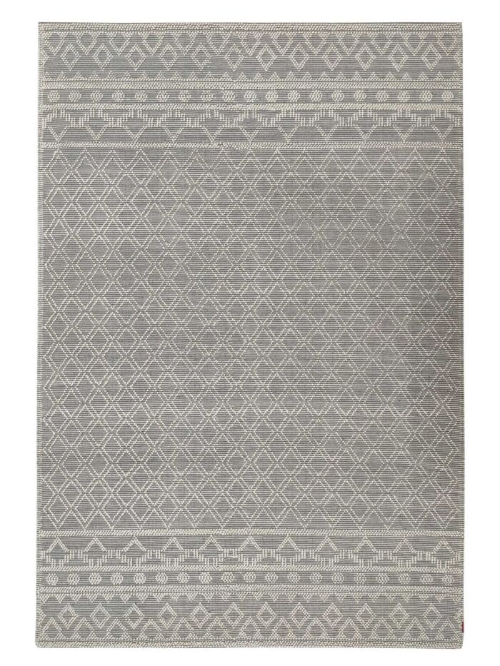 Natural White Color Indoor Woven Rug - SRN 004 (140x200cm)