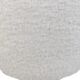 Soft and fluffy white pouf, 50x50x30cm, perfect for adding comfort to your space by Ramsha Home.