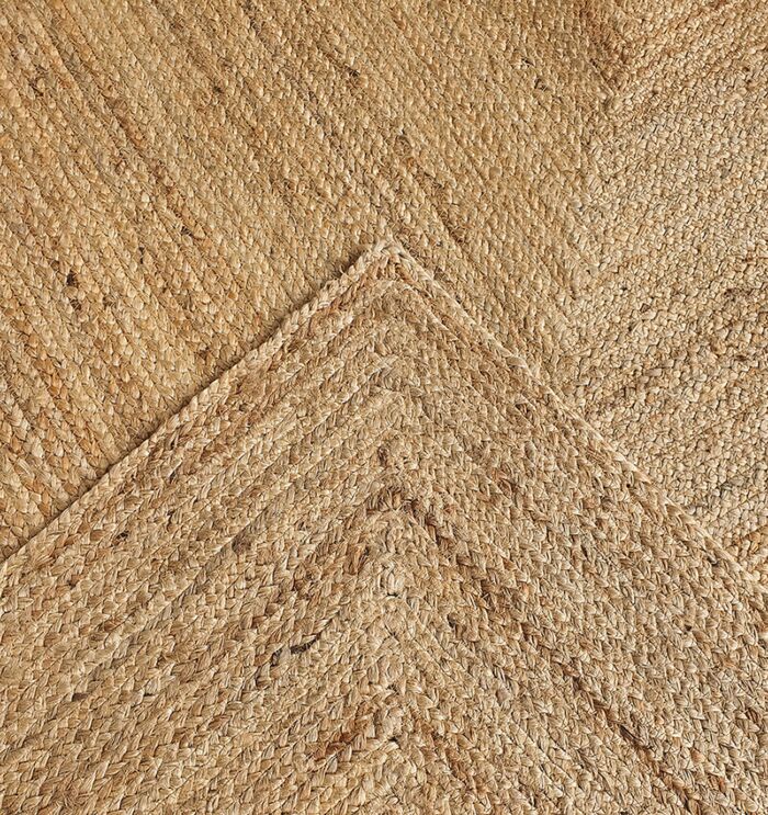 Premium quality braided jute rug BR 046 for home decor