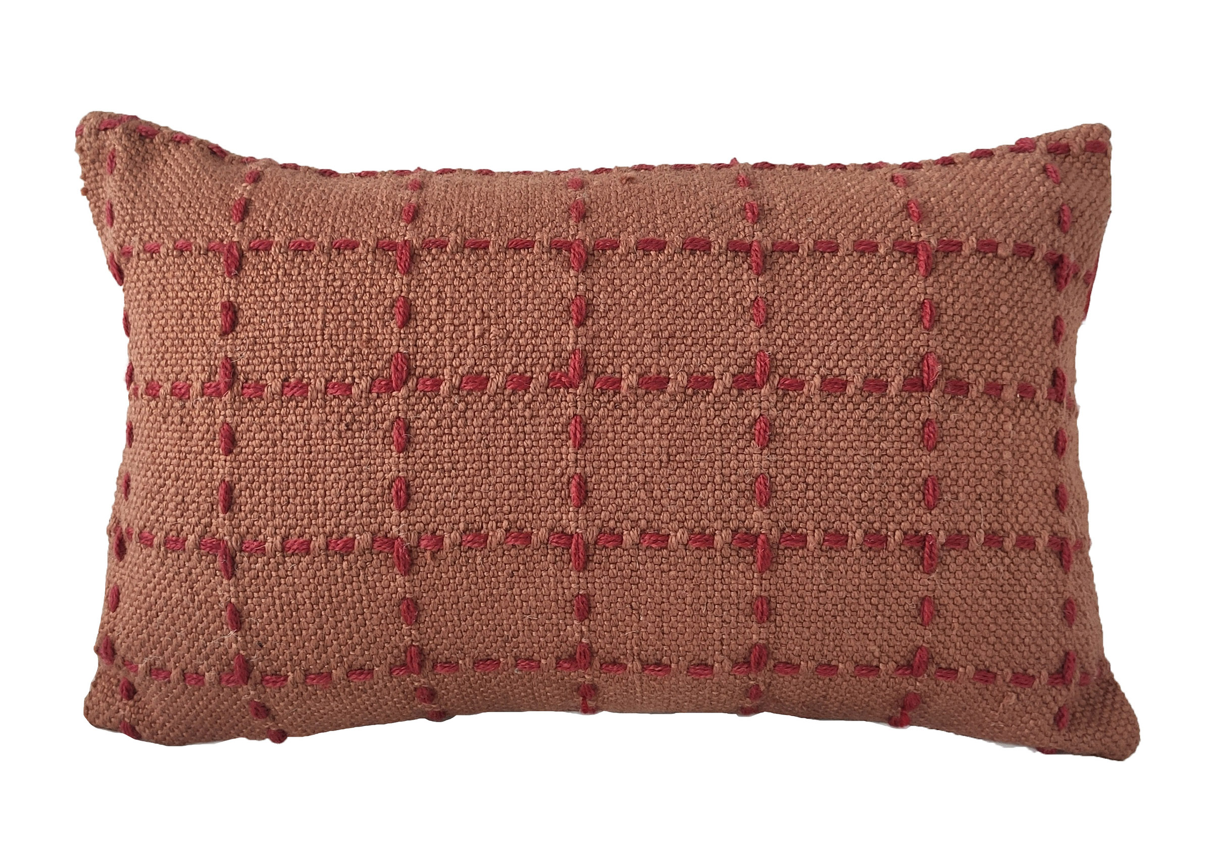 Modern Polyester Cushion CS-251: Vibrant Addition to Couch Decor Modern polyester cushion CS-251, soft woven in vibrant multi-color, perfect for floor seating by Ramsha Home.
