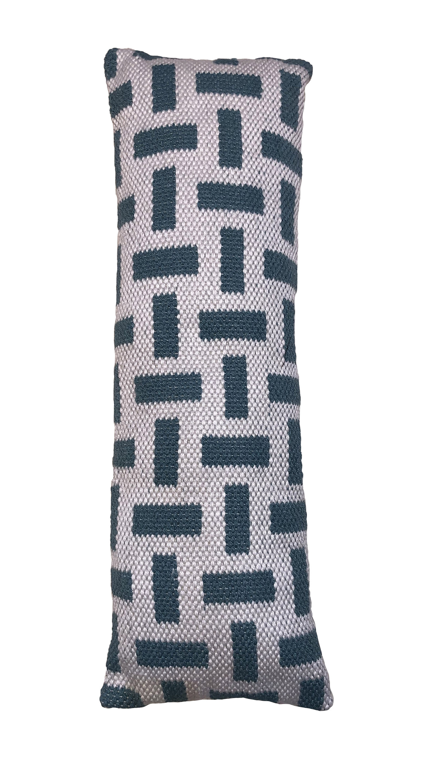 Comfortable Cushion CS-256 - Light Blue & Cream, Hallway and Office, 30X90cm Comfortable polyester cushion CS-256, light blue and cream colors, 30X90cm
