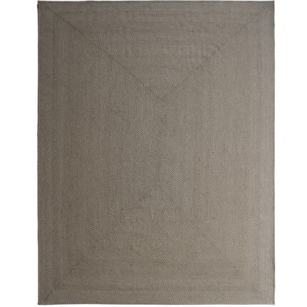 Stunning Handmade Natural Color Kitchen Mat Wool Floor Braided Rug - BR 053 (300x400cm)