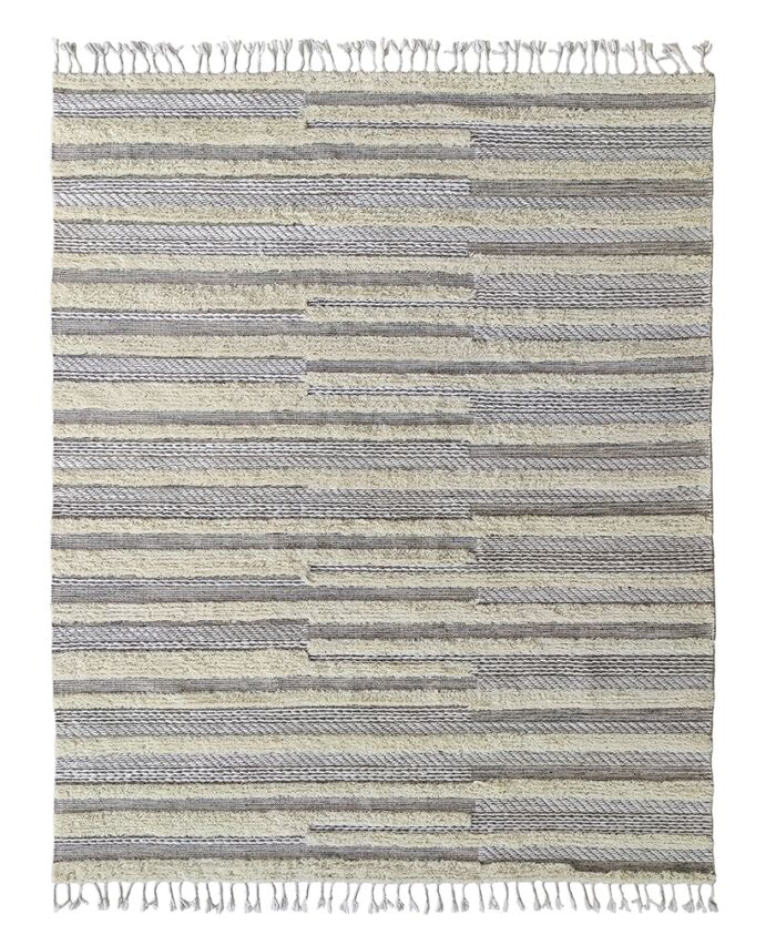 Natural Color Wool Decorative Woven Rug - SR 053 (300x400cm)