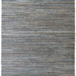 Blue Denim Cotton Home Decor Woven Rug - WR 010 (300x400cm)