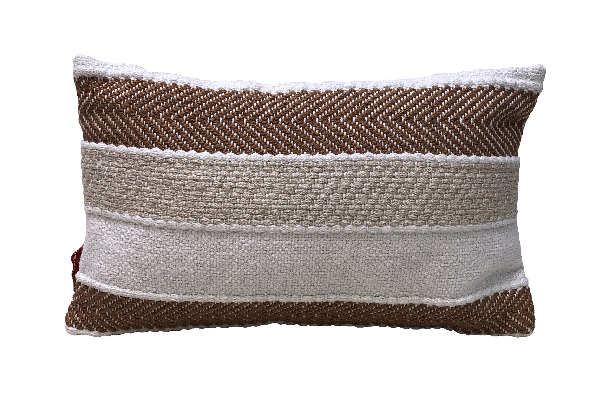 Stylish Home Decor Cushion CS-253 - Small Woven Design, Multi Color, 30X50cm Small woven cushion CS-253 for car, bed, sofa, multi color, 30X50cm