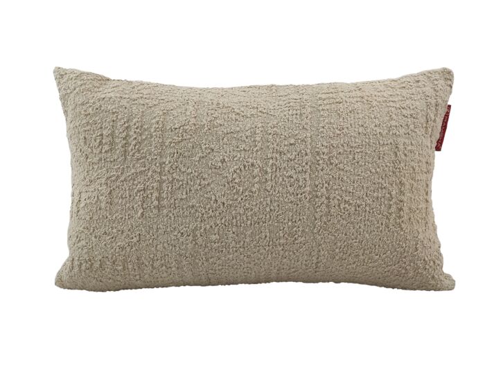 White Color Cotton Cushion with Filler - CS 202 (30x50cm) - Image 1