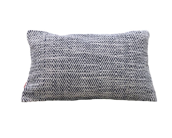 Comfortable polyester cushion CS-248, blue color, 30X50cm