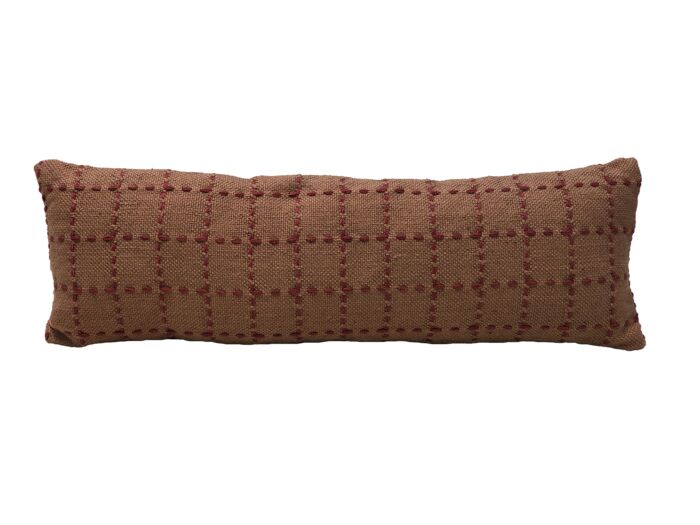 Polyester cushion CS-251, cozy woven design, 30X90cm