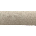 White Color Cotton Cushion with Filler for Sofa, Playroom, Couch - CS 202 (30x90cm)