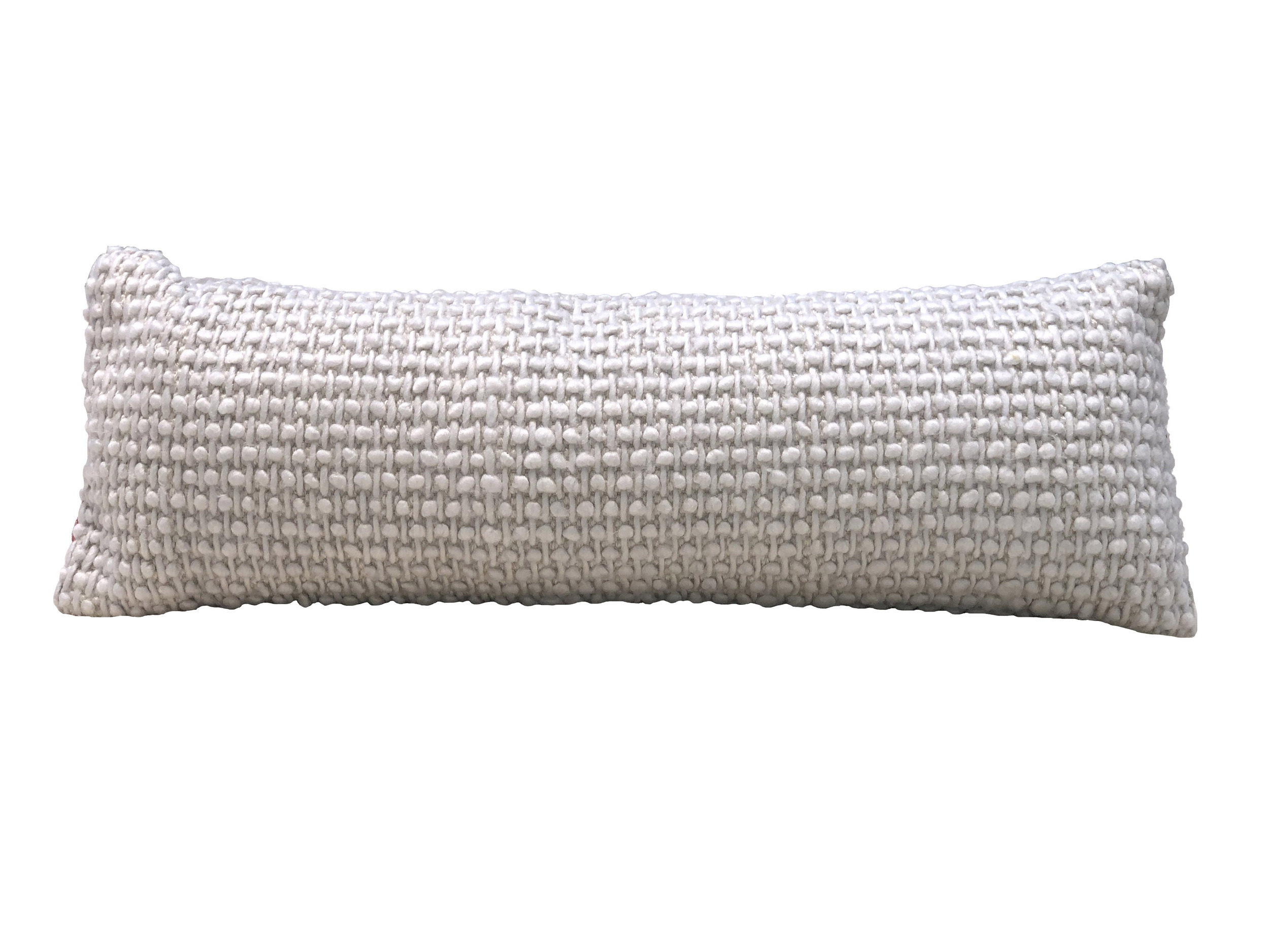 Soft Polyester Cushion CS-279 - Decorative, 30X90cm Handcrafted woven cushion CS-279, natural shade, 30X90cm