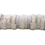 Eco-friendly wool and cotton cushion CS-280, natural color, 30X90cm