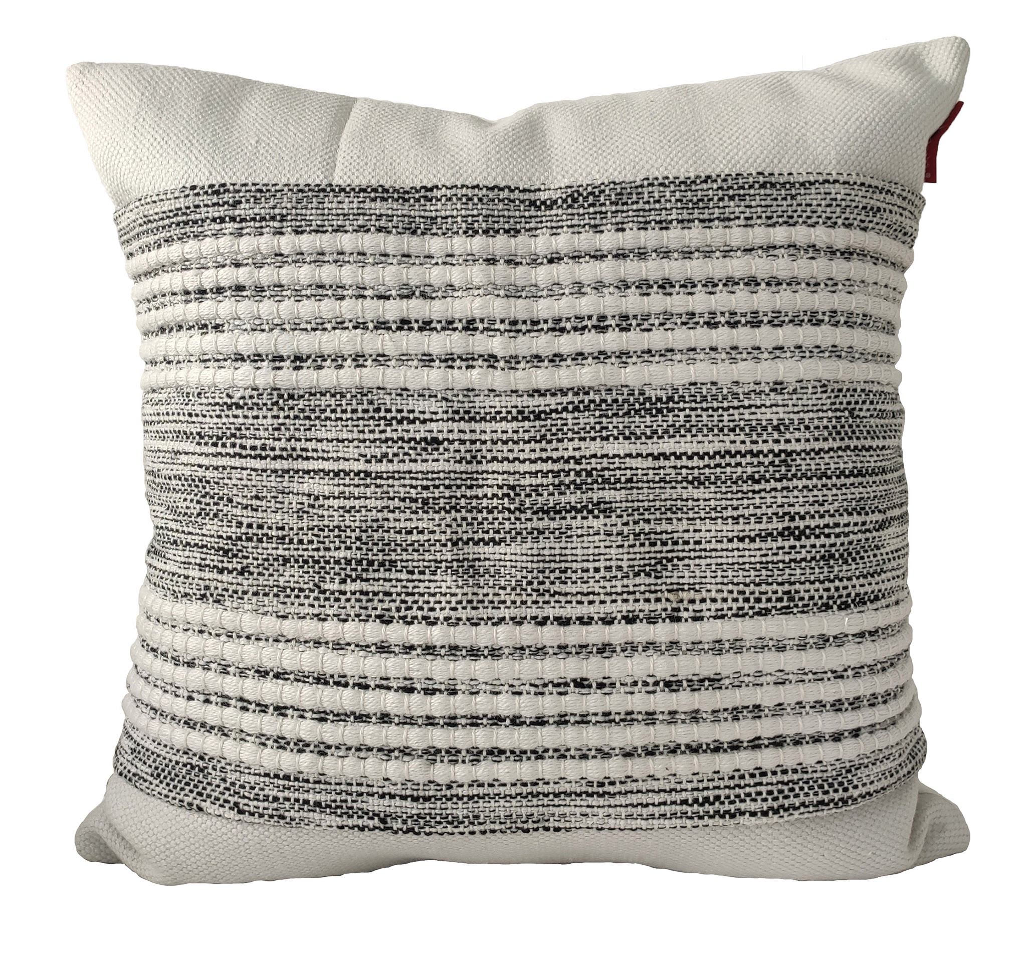 CS-249 Multi-color Woven Cushion - Ideal for Window Seat or Bed, 60x60cm Multi-colored woven cushion for window seat or bed, 60x60cm