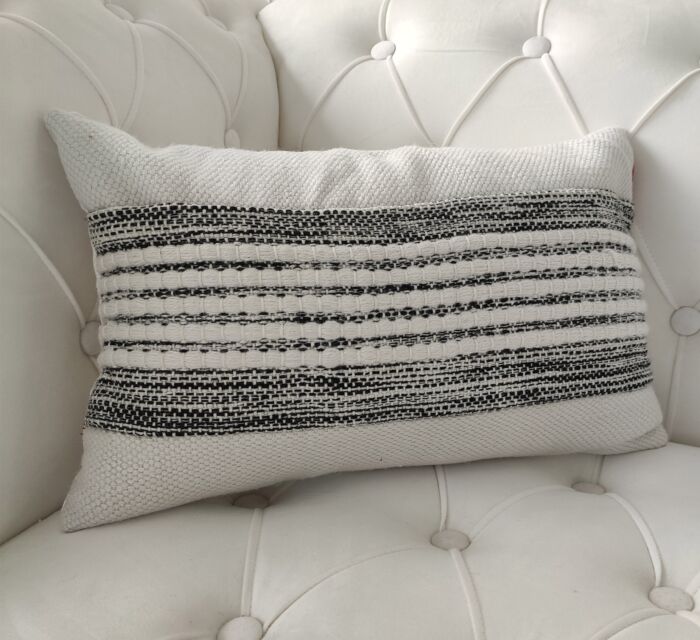 CS-249 small woven cushion, multi-color, 30X50cm